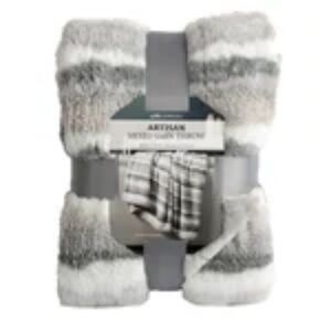 Life Comfort Artisan Mixed Yarn Throw